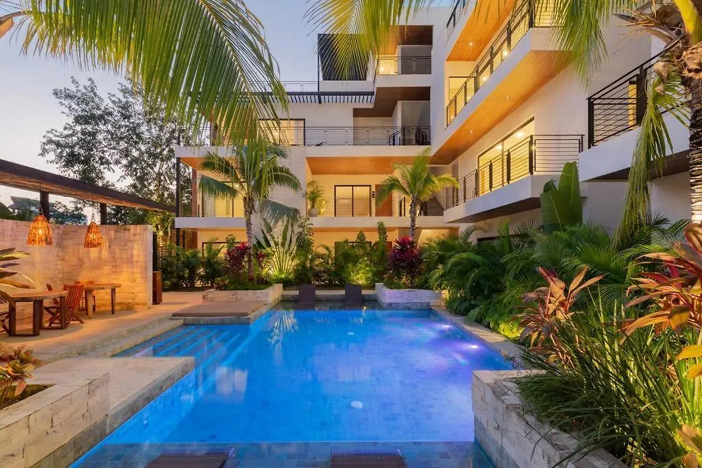 图卢姆Exclusivo Penthouse Con Alberca Privada Y Roof公寓 公寓